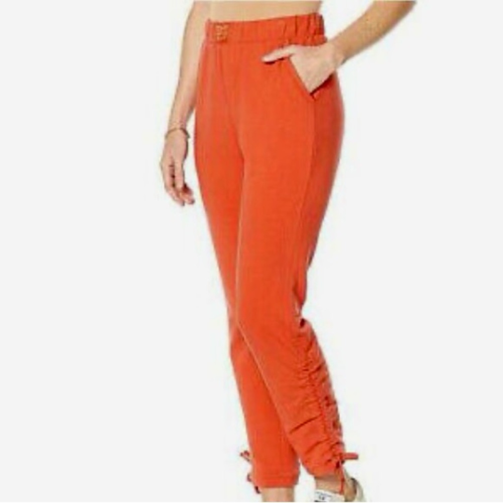 NWT Laila Ali Adjustable length Joggers Sweatpants